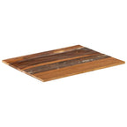 vidaXL Tischplatte Rechteckig 60x70 cm 15-16 mm Altholz Massiv