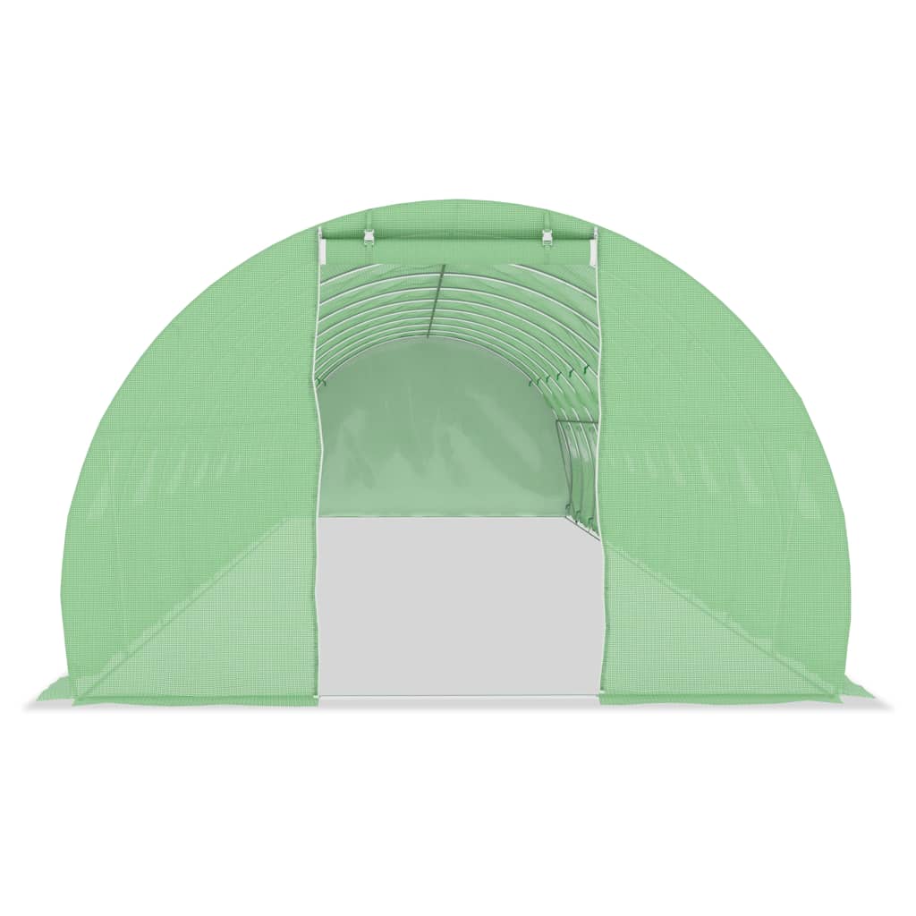 vidaXL Gewächshaus 45 m² 15x3x2 m