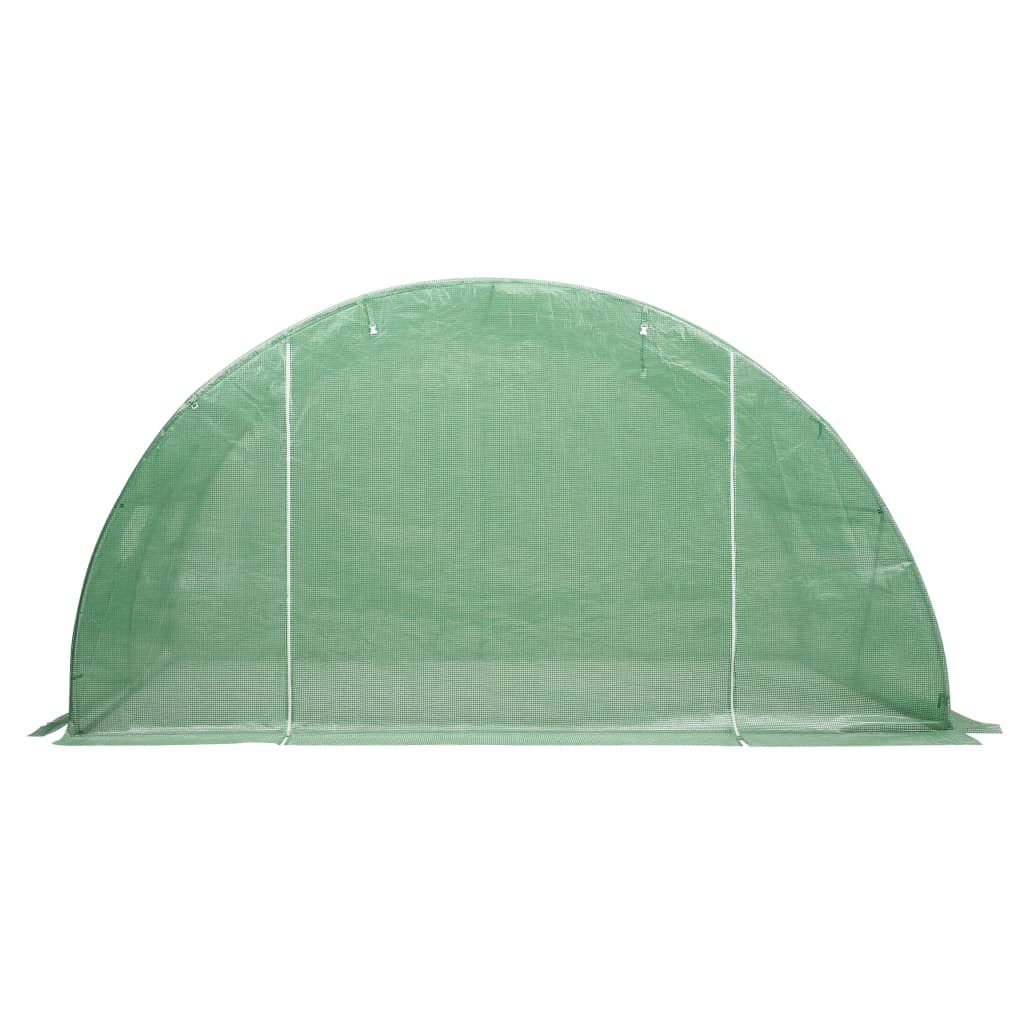 vidaXL Gewächshaus 16 m² 4x4x2 m