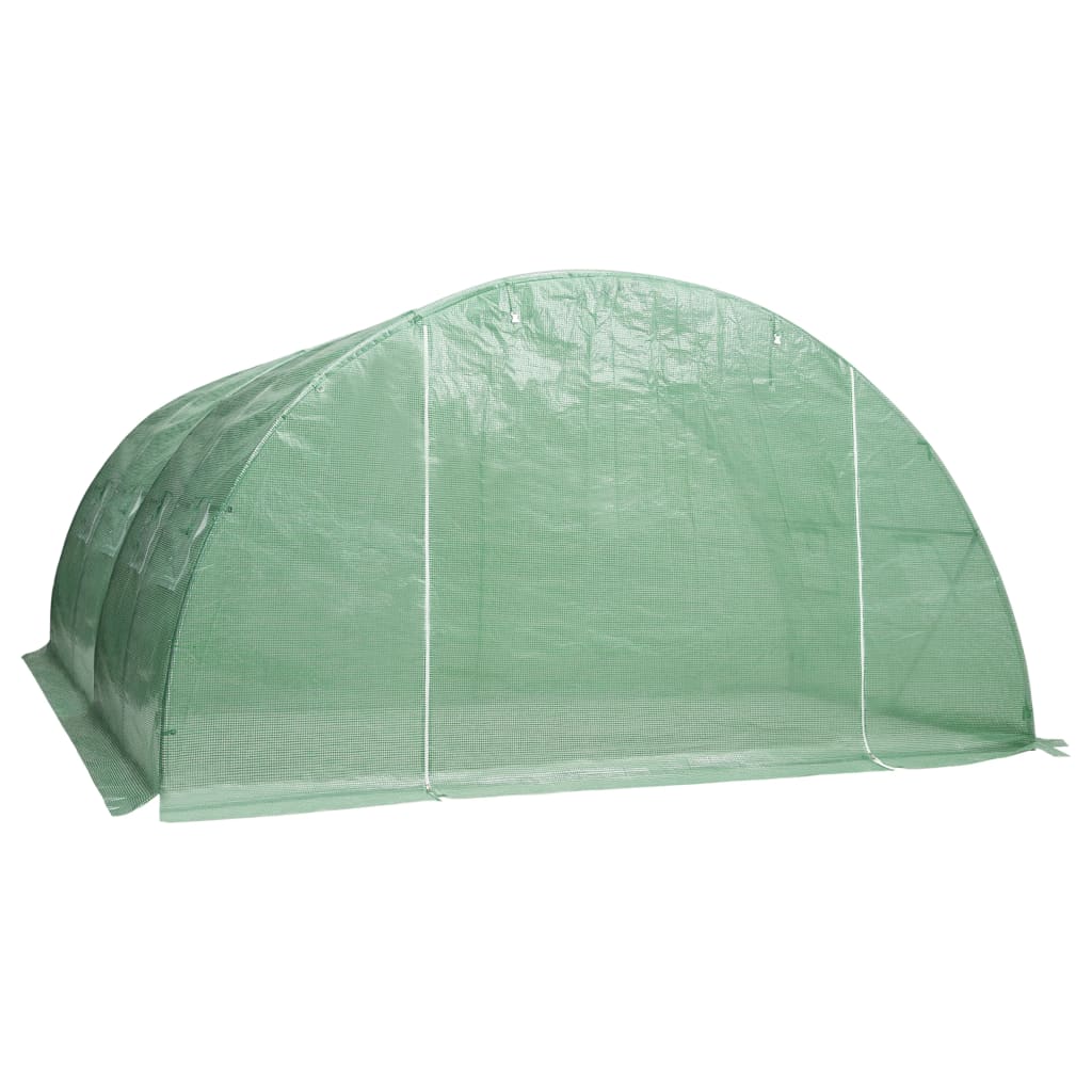 vidaXL Gewächshaus 16 m² 4x4x2 m
