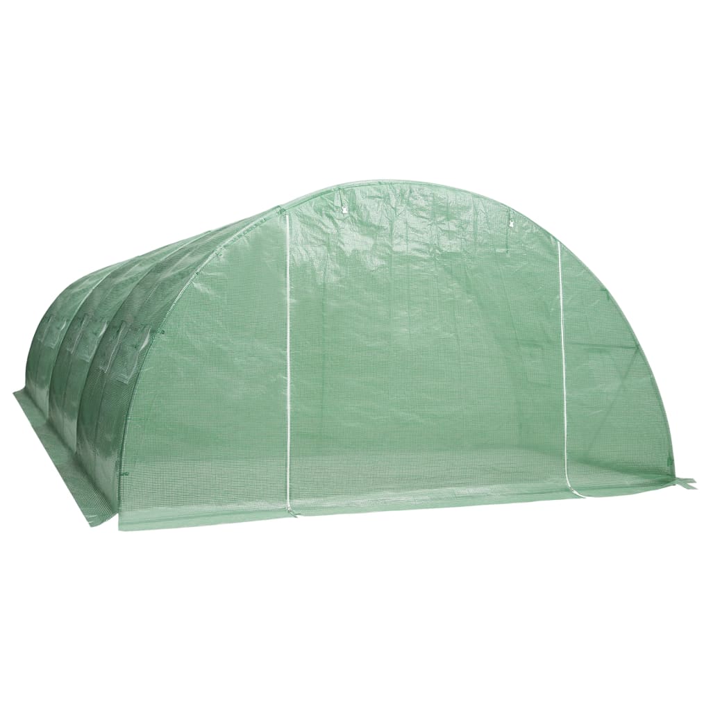 vidaXL Gewächshaus 24 m² 6x4x2 m