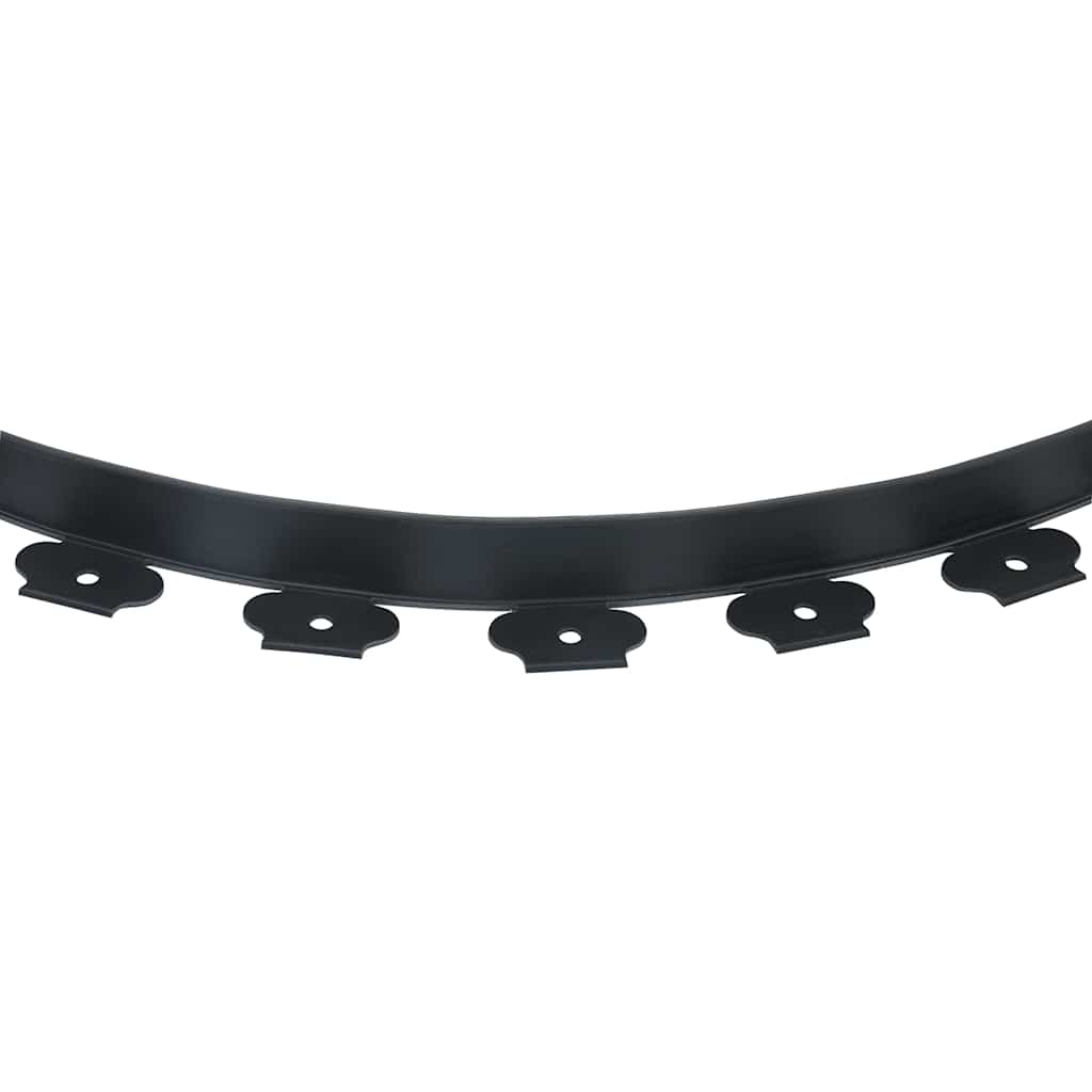 vidaXL Flexible Rasenkante mit 30 Nägeln 10 m 5 cm