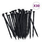 vidaXL Flexible Rasenkante mit 30 Nägeln 10 m 5 cm