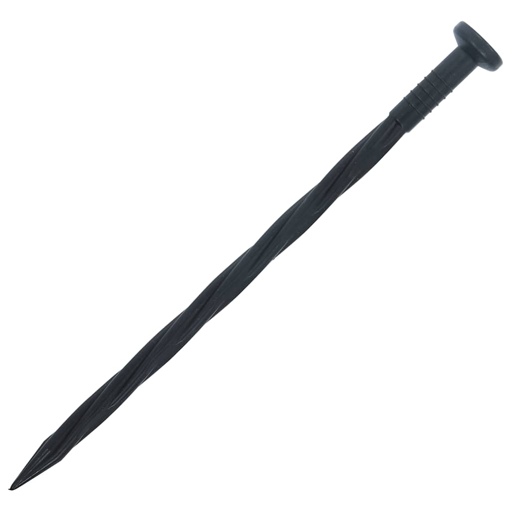 vidaXL Flexible Rasenkante mit 30 Nägeln 10 m 5 cm