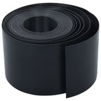 vidaXL Rasenkante Schwarz 10 m 15 cm PE
