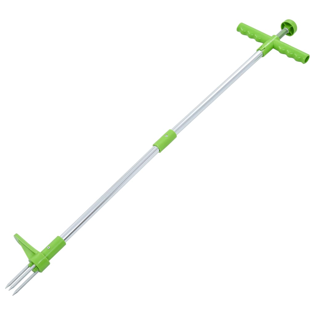 vidaXL Unkrautstecher 100 cm Aluminium