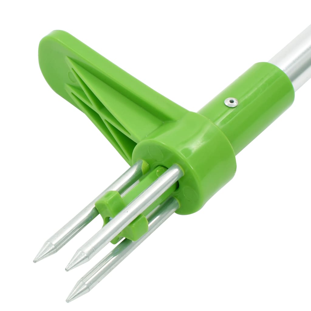 vidaXL Unkrautstecher 100 cm Aluminium