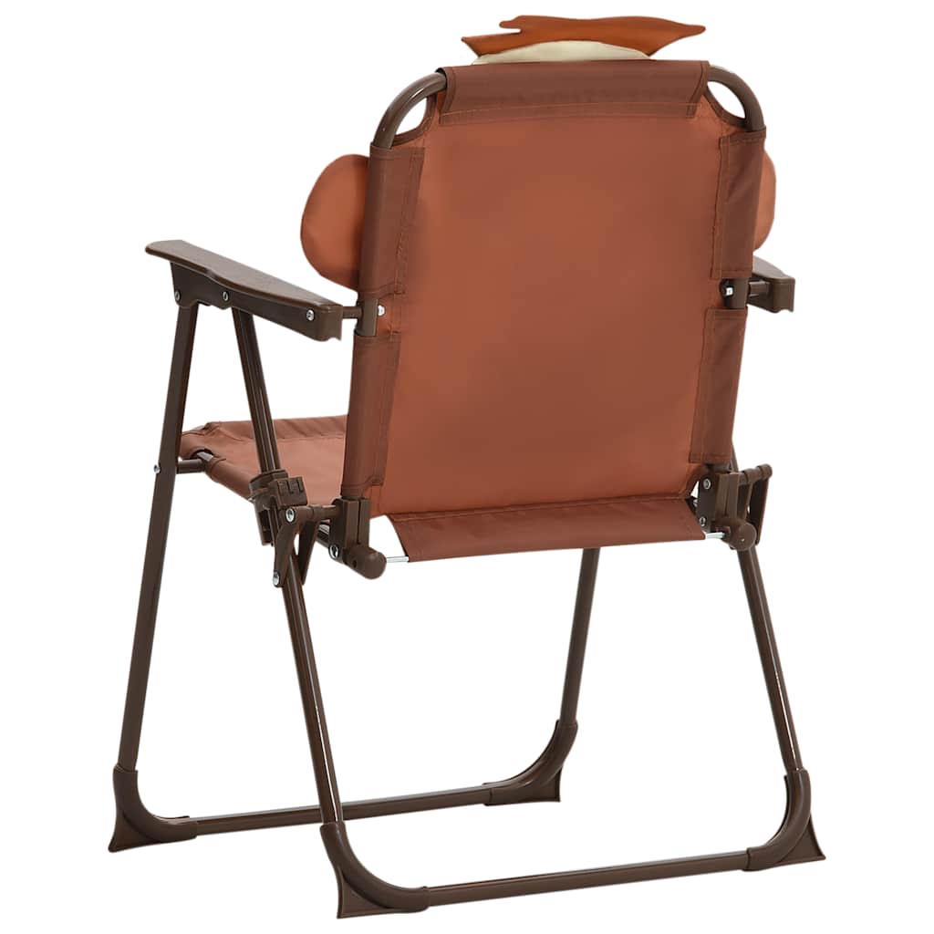 vidaXL 3-tlg. Garten-Bistro-Set für Kinder mit Sonnenschirm Braun