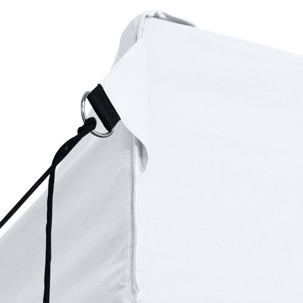 vidaXL Partyzelt Faltbar mit 3 Seitenteilen 291x413x315 cm Weiß