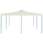 vidaXL Faltpavillon 5x5 m Creme
