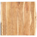 vidaXL Tischplatte Massivholz Akazie 58x(50-60)x3,8 cm