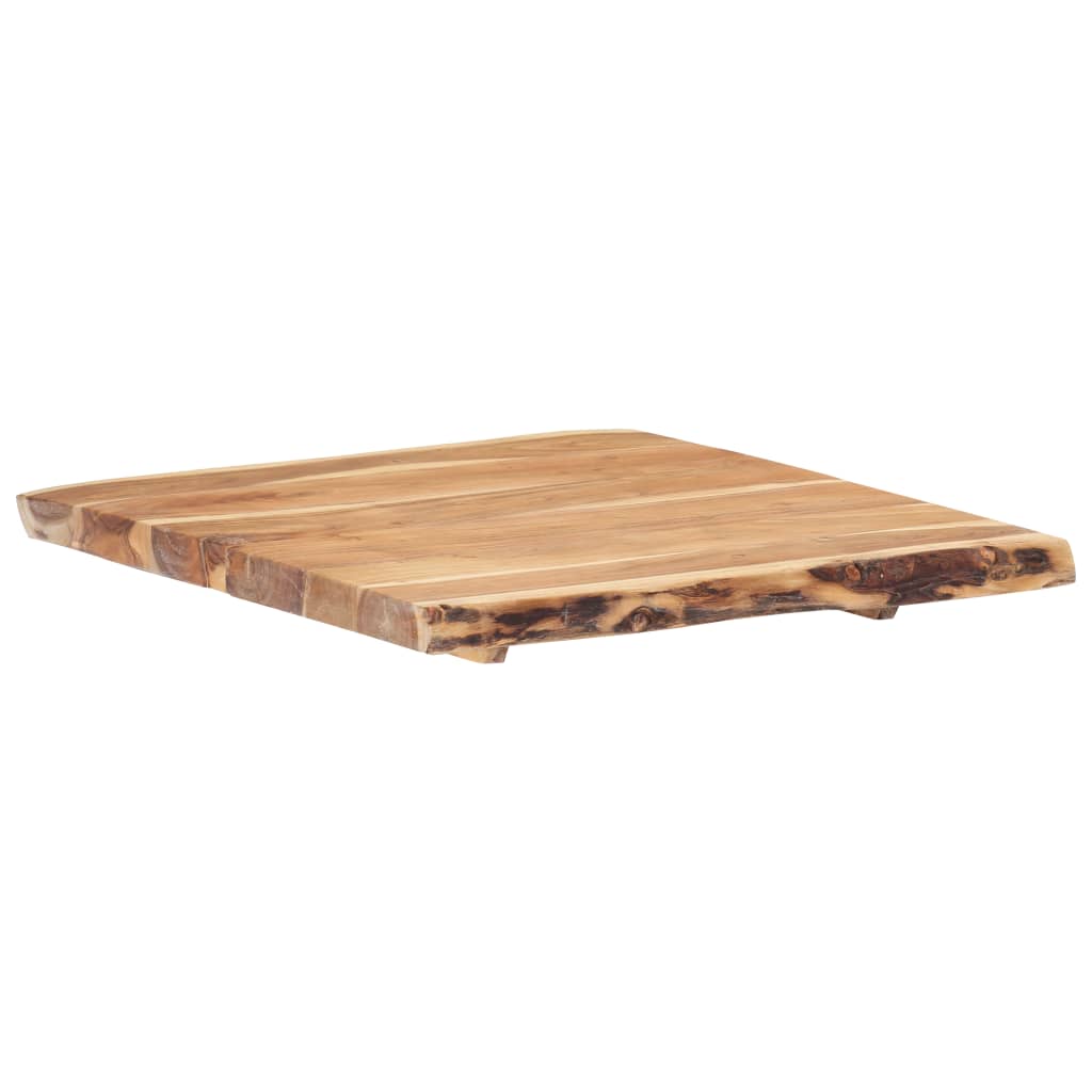 vidaXL Tischplatte Massivholz Akazie 58x(50-60)x3,8 cm
