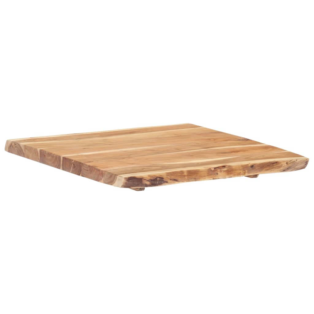 vidaXL Tischplatte Massivholz Akazie 58x(50-60)x3,8 cm
