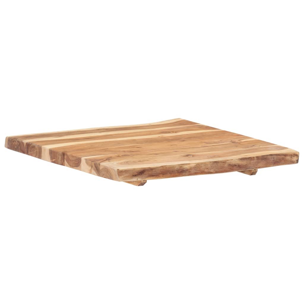 vidaXL Tischplatte Massivholz Akazie 58x(50-60)x3,8 cm