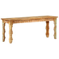 vidaXL Bank 110x35x45 cm Altholz Massiv