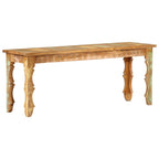 vidaXL Bank 110x35x45 cm Altholz Massiv