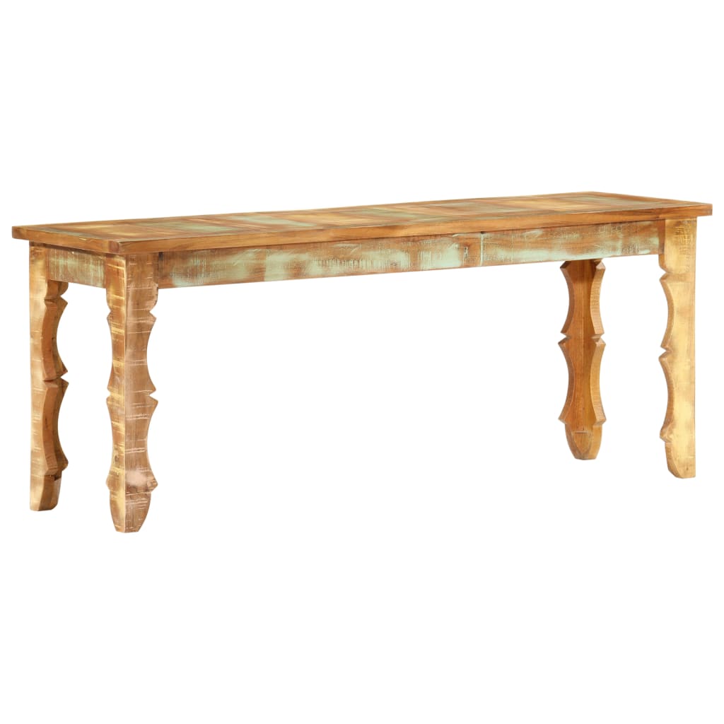 vidaXL Bank 110x35x45 cm Altholz Massiv