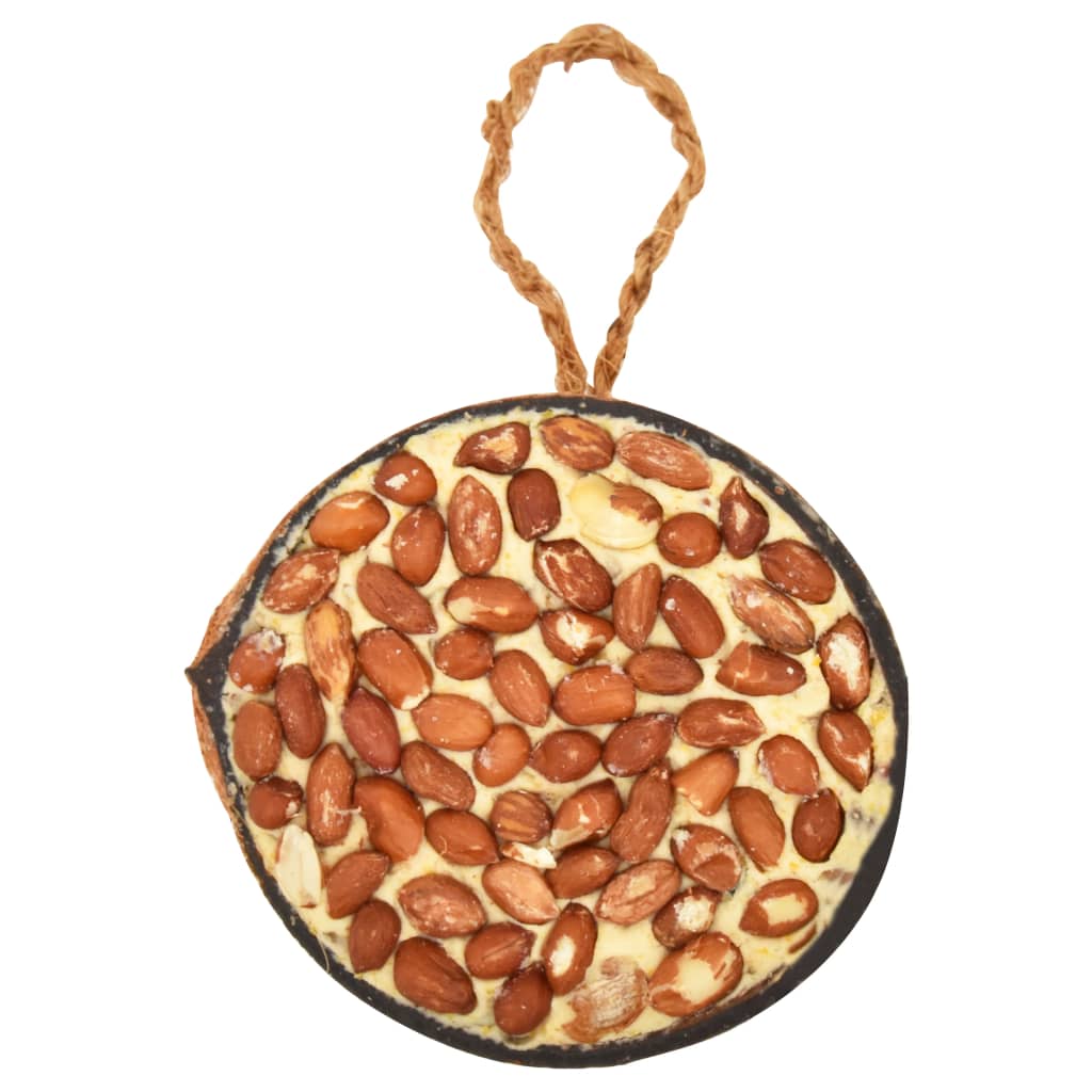 vidaXL Vogelfutter Gefüllte Kokosnusshälften 10 Stk. 290 g