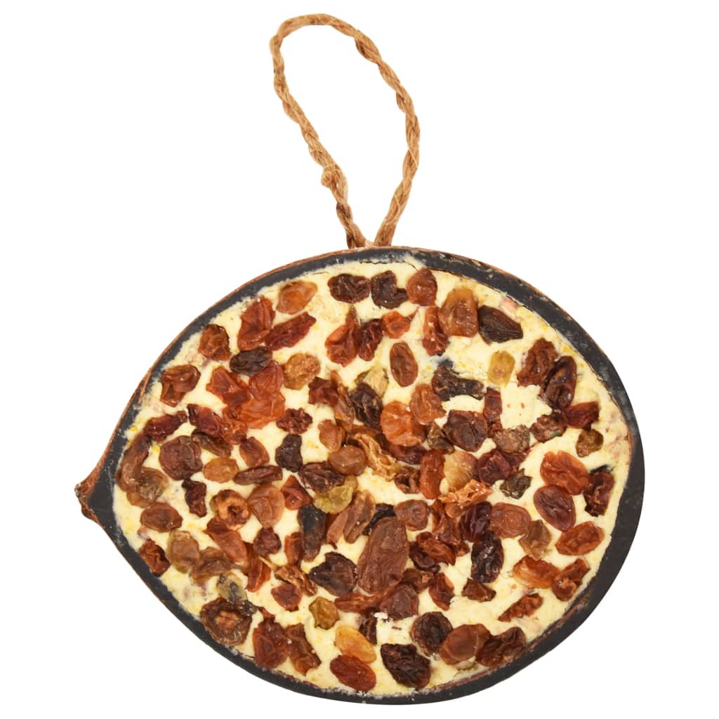 vidaXL Vogelfutter Gefüllte Kokosnusshälften 10 Stk. 290 g