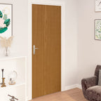 vidaXL Selbstklebende Türfolien 2 Stk. Helle Eiche 210 x 90 cm PVC