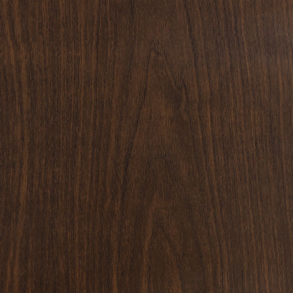 vidaXL Selbstklebende Möbelfolie Dunkle Eiche 500 x 90 cm PVC