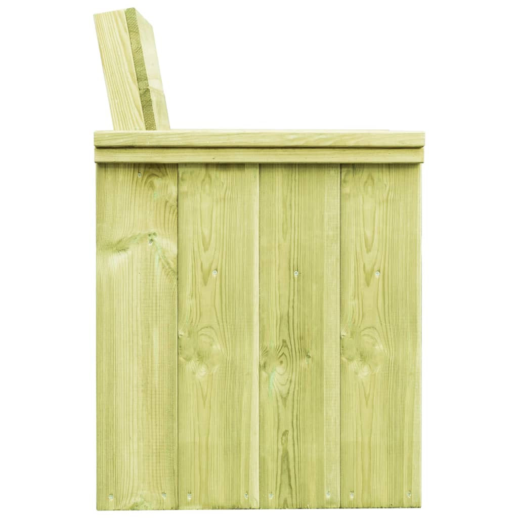 vidaXL Gartenstuhl Imprägniertes Kiefernholz