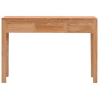 vidaXL Konsolentisch 110x35x75 cm Massivholz Teak