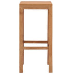 vidaXL Barhocker 4 Stk. Massivholz Teak