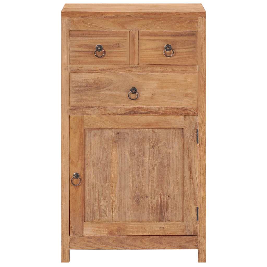 vidaXL Sideboard 50x30x90 cm Massivholz Teak