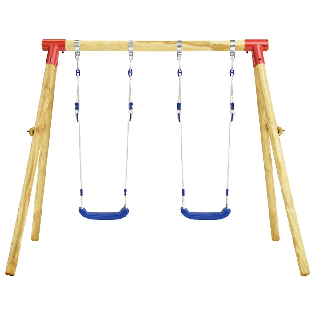 vidaXL Schaukel-Set 230x130x166 cm Kiefernholz