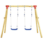 vidaXL Schaukel-Set 230x130x166 cm Kiefernholz