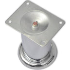 vidaXL Runde Sofabeine 8 Stk. Chrom 60 mm