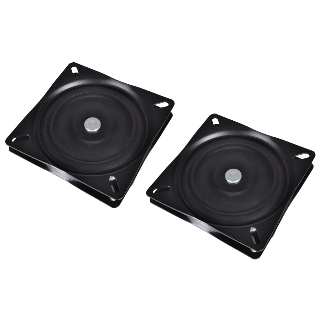 vidaXL Bootssitz-Drehplatten 2 Stk. Standard 160×160×2,5 mm