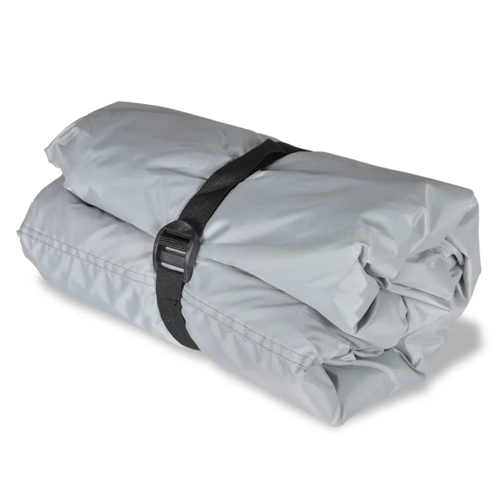 vidaXL Bootspersenninge 2 Stk. Grau Länge 427-488 cm Breite 173 cm