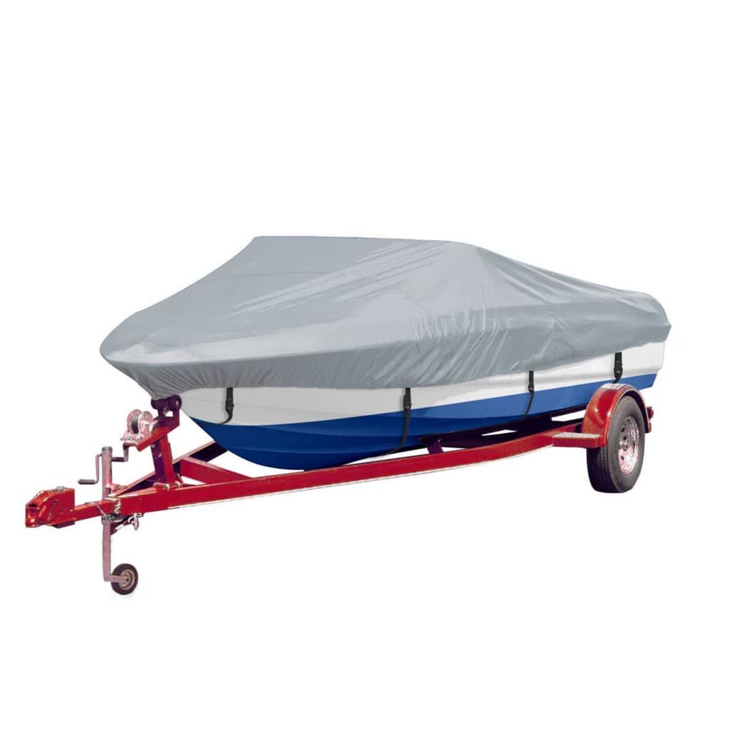 vidaXL Bootspersenninge 2 Stk. Grau Länge 488-564 cm Breite 239 cm