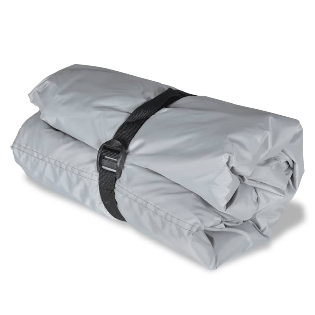 vidaXL Bootspersenninge 2 Stk. Grau Länge 519-580 cm Breite 294 cm