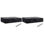 vidaXL Gartenliege-Abdeckungen 2 Stk. 8 Ösen 218x77x55 cm
