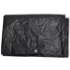 vidaXL Gartenliege-Abdeckungen 2 Stk. 8 Ösen 218x77x55 cm