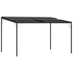 vidaXL Pavillon mit Dach Anthrazit 4x3x2,5 m Aluminium und Stahl