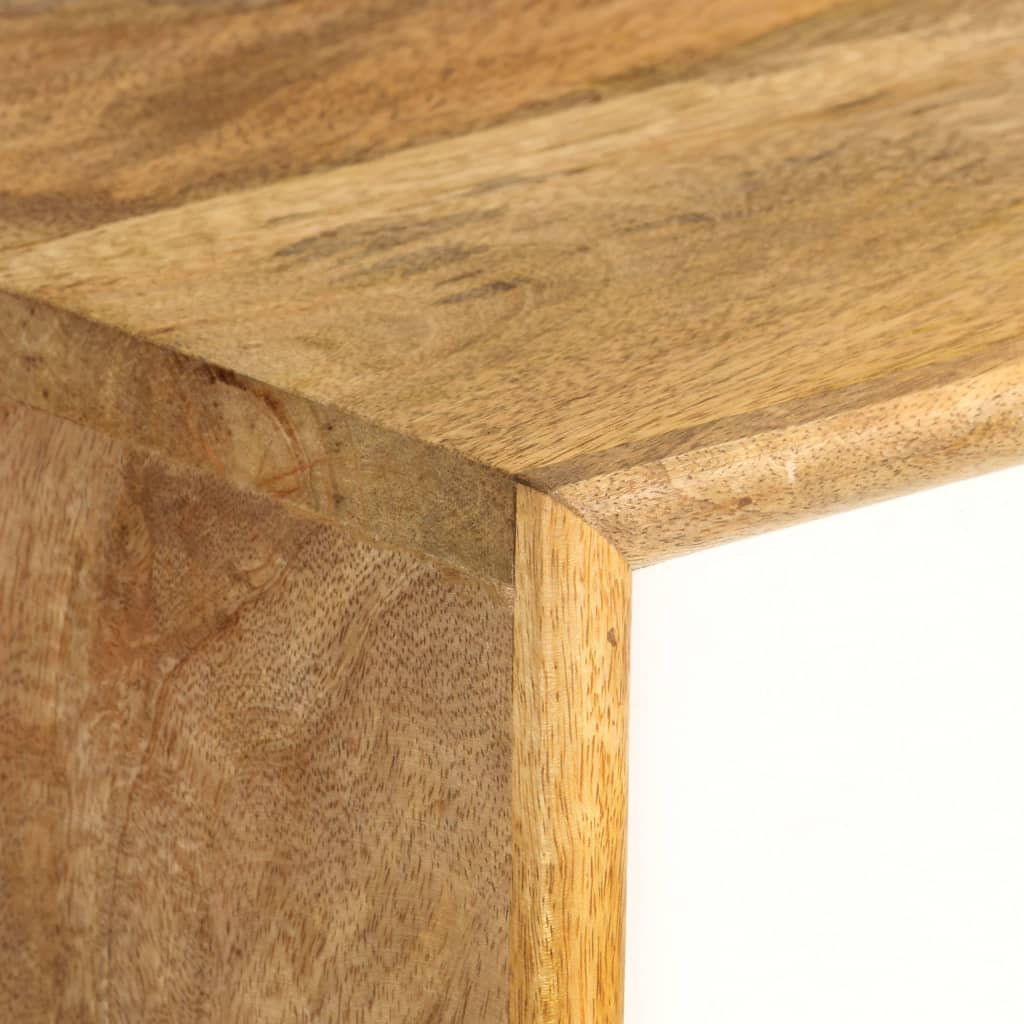 vidaXL Sideboard 110 x 30 x 82 cm Massivholz Mango