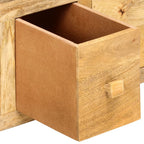 vidaXL Couchtisch mit 4 Schubladen 90 x 50 x 35 cm Massivholz Mango