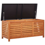 vidaXL Gartenbox 117x50x55 cm Eukalyptus Massivholz