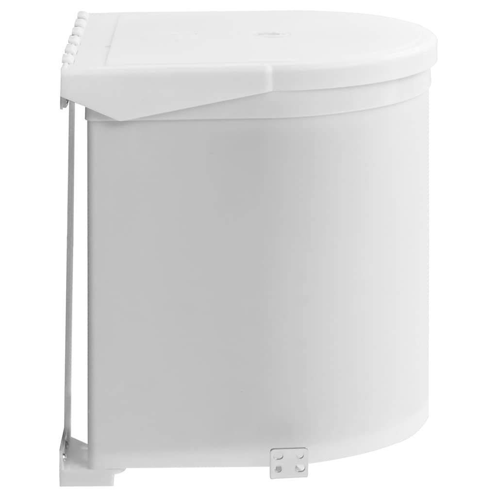 vidaXL Küchen-Einbau-Mülleimer Kunststoff 8 L