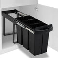 vidaXL Abfallsammler Soft-Close 20 L