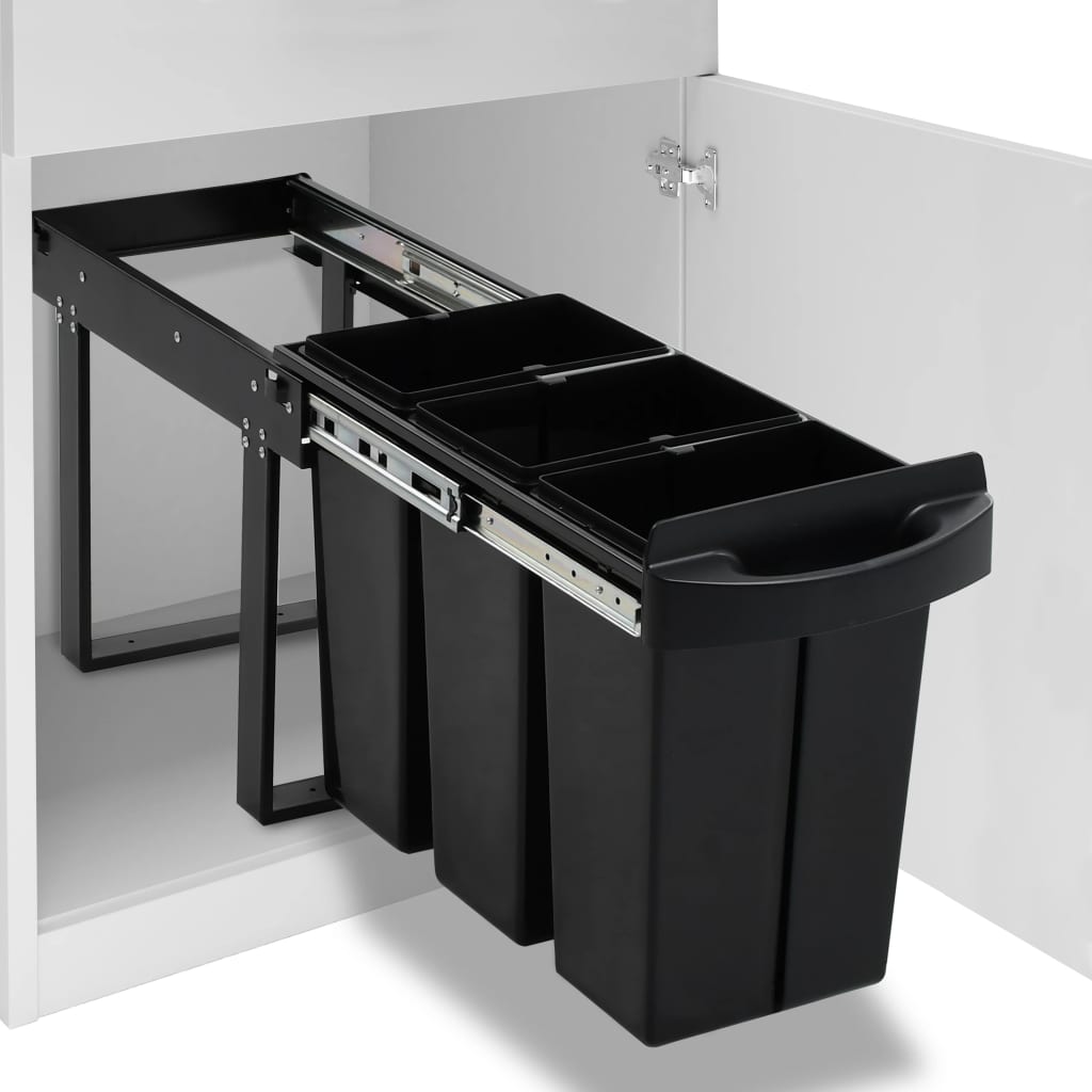 vidaXL Abfallsammler Soft-Close 20 L