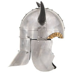 vidaXL Fantasy Wikingerhelm LARP Silbern Stahl
