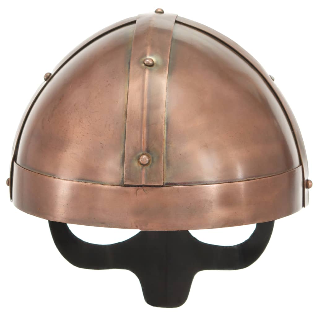 vidaXL Wikinger-Helm Antik Replik LARP Kupfern Stahl