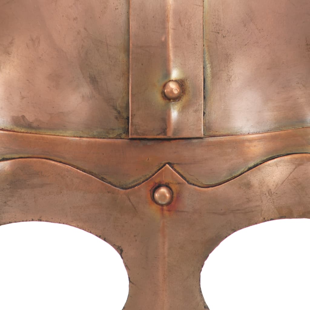 vidaXL Wikinger-Helm Antik Replik LARP Kupfern Stahl