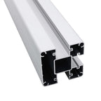 vidaXL Zaunpfosten 2 Stk. Aluminium 185 cm