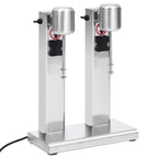 vidaXL Milchshake-Mixer mit zwei Bechern Edelstahl 2 L